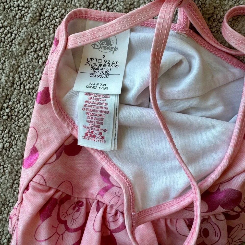 Disney Minnie Mouse bathing suit 2T